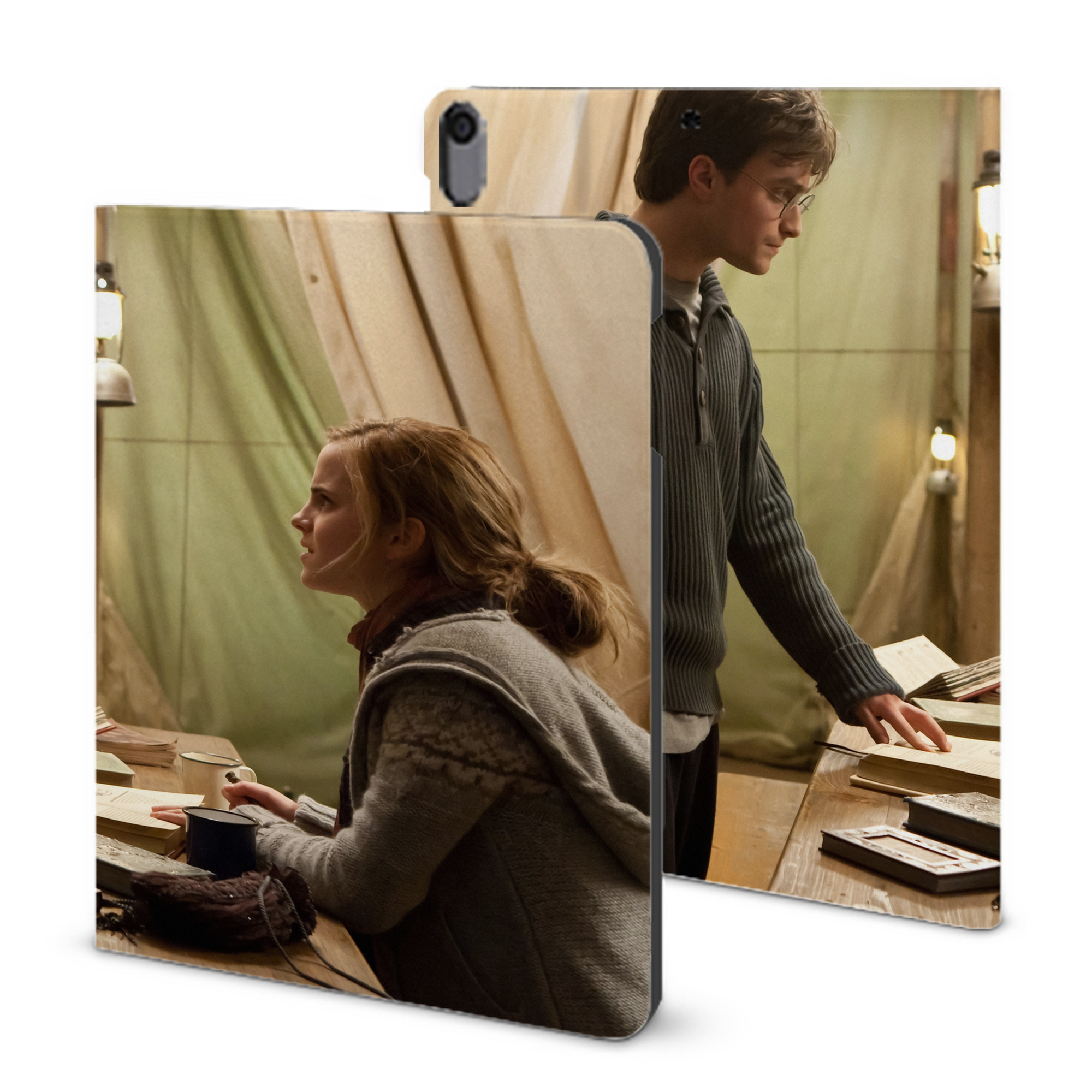 （画像用） Harry Potter ハリー・ポッターシリーズ IPad ケース ブック型 PUレザー TPU 耐衝撃 軽量 薄型 ペン収納なし 全面保護 IPad 各モデル対応